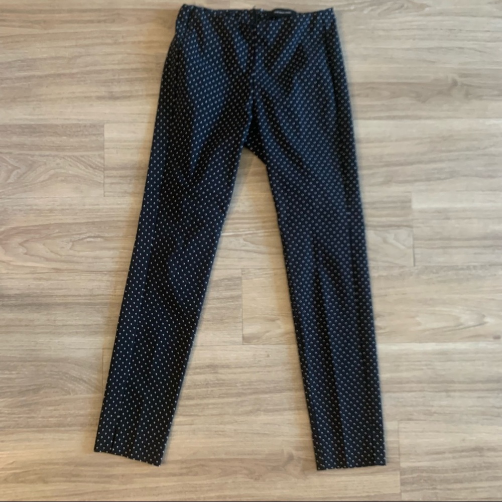 Who What Wear Black Dot Dress Pants